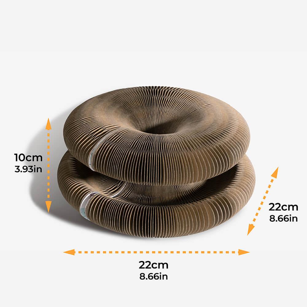 Cat Self-Play Foldable Mushroom Scratcher Tunnel Chaser Ball Toy