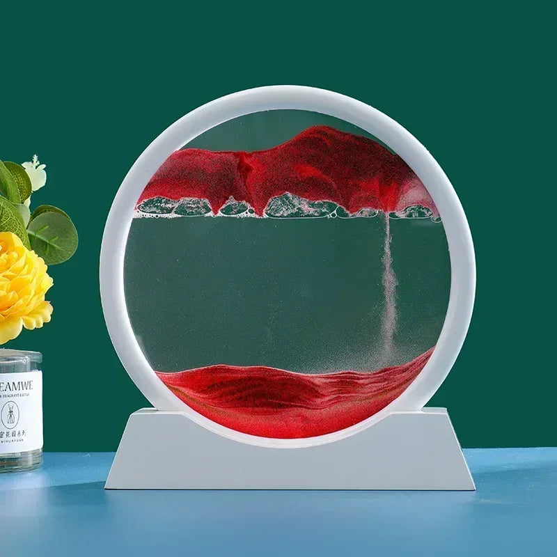 3D Moving Sand Art Hourglass