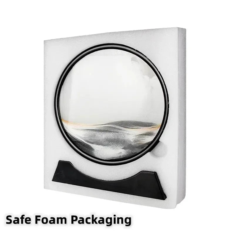 3D Moving Sand Art Hourglass